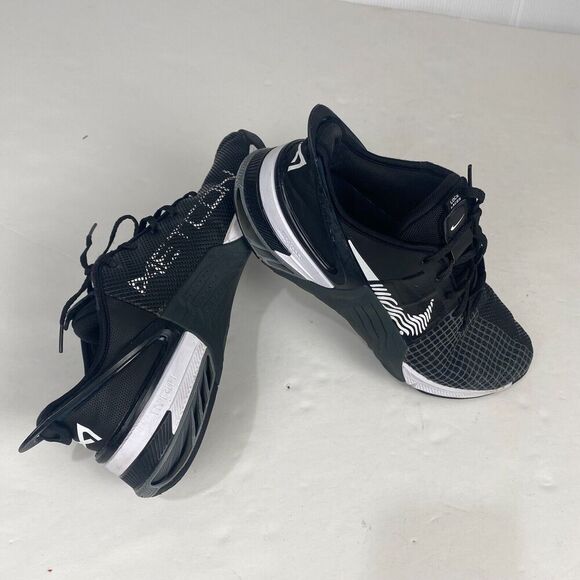 Nike Metcon 8 FlyEase Crossfit Shoes Black DO9388-001 Mens Size 11.5 Used - Picture 3 of 16